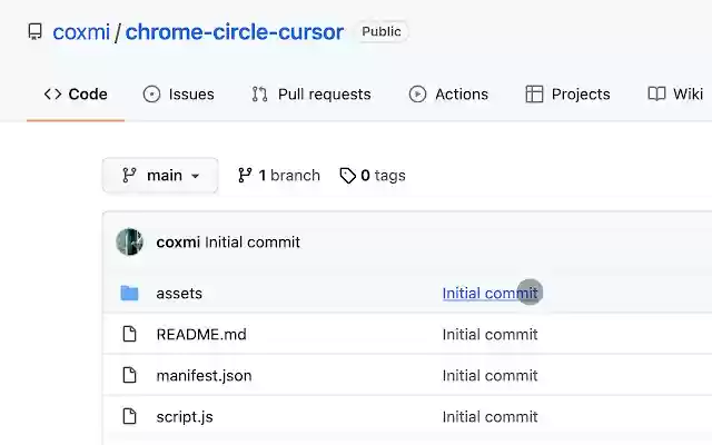 Circle cursor from Chrome web store to be run with OffiDocs Chromium online Circle cursor from Chrome web store to be run with OffiDocs Chromium online
