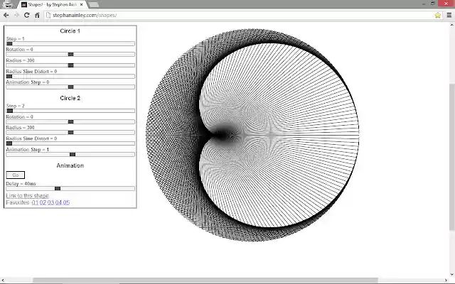 Circle Graph מחנות האינטרנט של Chrome להפעלה עם OffiDocs Chromium באינטרנט