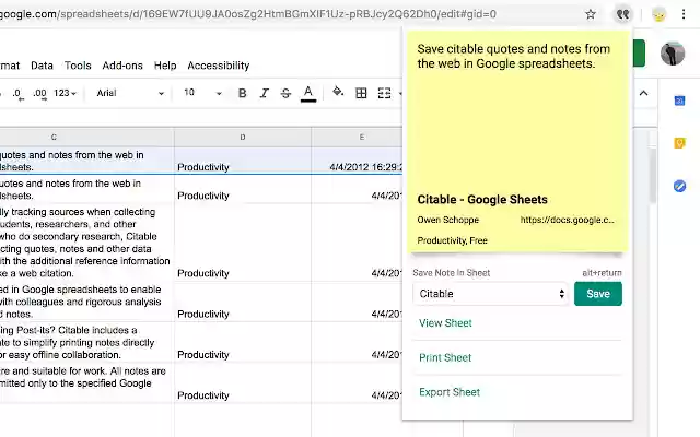 Citable from Chrome web store to be run with OffiDocs Chromium online Citable from Chrome web store to be run with OffiDocs Chromium online