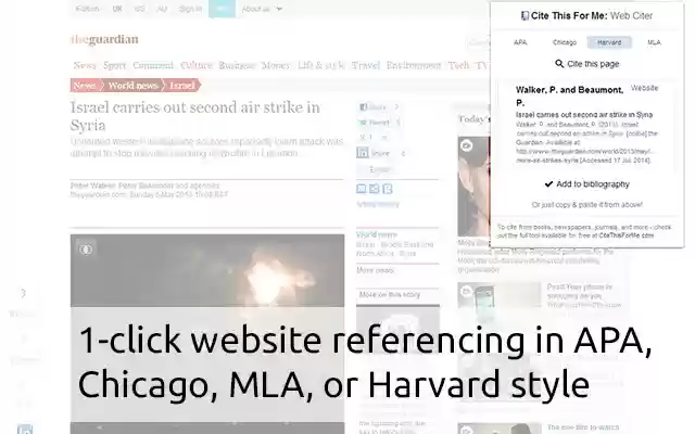 Cite This For Me: Web Citer from Chrome web store to be run with OffiDocs Chromium online Cite This For Me: Web Citer from Chrome web store to be run with OffiDocs Chromium online