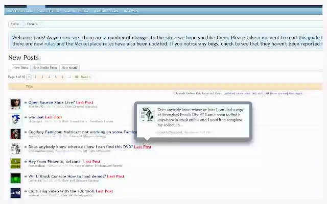citrus3000psi Assembler Last Posts  from Chrome web store to be run with OffiDocs Chromium online