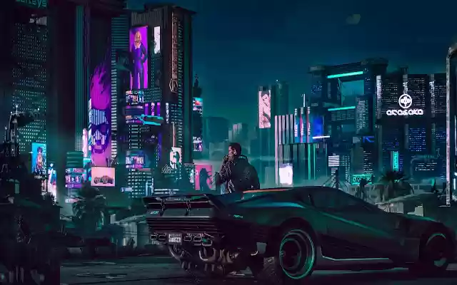 City Night mula sa Chrome web store na tatakbo sa OffiDocs Chromium online