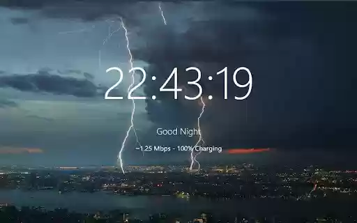 City Under the Thunderstorm  from Chrome web store to be run with OffiDocs Chromium online