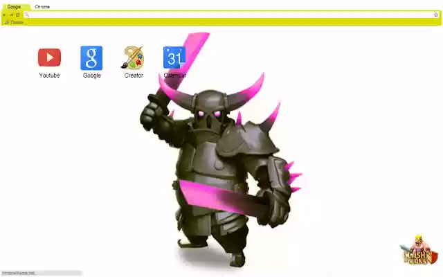 Clash of Clans PEKKA  from Chrome web store to be run with OffiDocs Chromium online