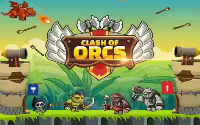 Clash of Orcs  from Chrome web store to be run with OffiDocs Chromium online