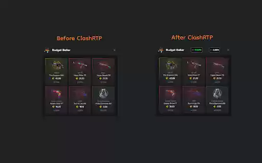 ClashRTP  from Chrome web store to be run with OffiDocs Chromium online