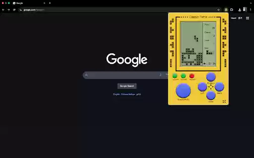 Classic Tetris  from Chrome web store to be run with OffiDocs Chromium online