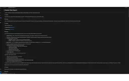Claude Chat Downloader  from Chrome web store to be run with OffiDocs Chromium online
