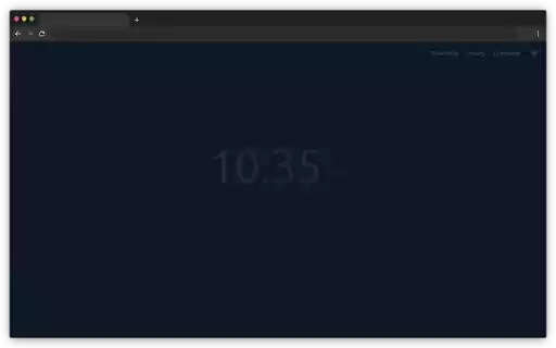 Clean New Tab  from Chrome web store to be run with OffiDocs Chromium online