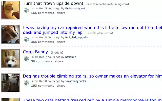 Clean Reddit  from Chrome web store to be run with OffiDocs Chromium online
