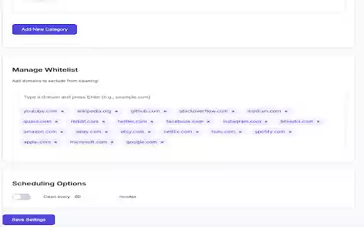 CleanSlate History Cleaner  from Chrome web store to be run with OffiDocs Chromium online
