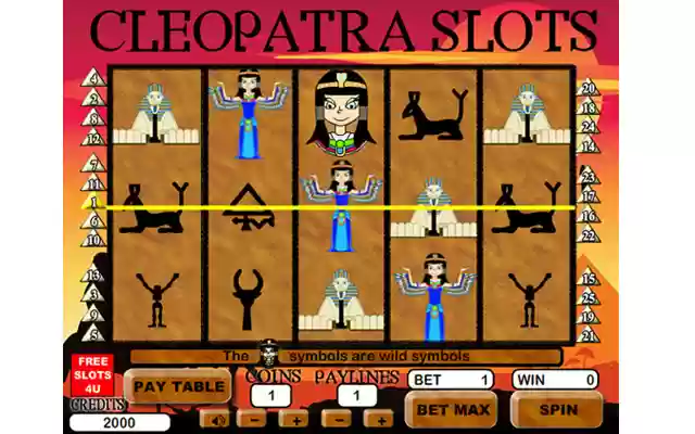 Cleopatra Slots from Chrome web store to be run with OffiDocs Chromium online Cleopatra Slots from Chrome web store to be run with OffiDocs Chromium online