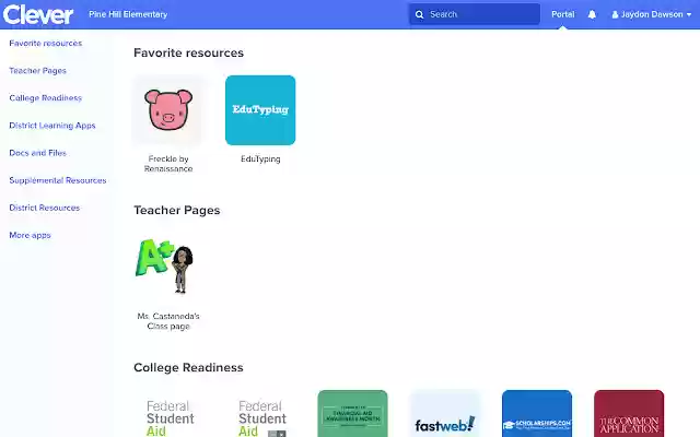 CLEVER  from Chrome web store to be run with OffiDocs Chromium online