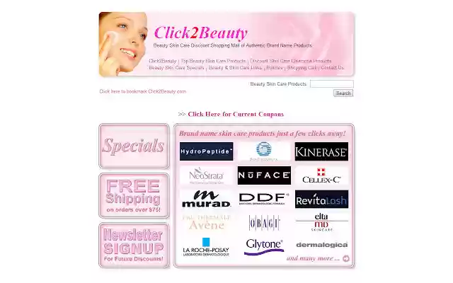 Click2Beauty Skin Care Mall from Chrome web store to be run with OffiDocs Chromium online Click2Beauty Skin Care Mall from Chrome web store to be run with OffiDocs Chromium online