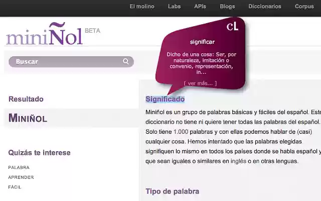ClickLex  from Chrome web store to be run with OffiDocs Chromium online
