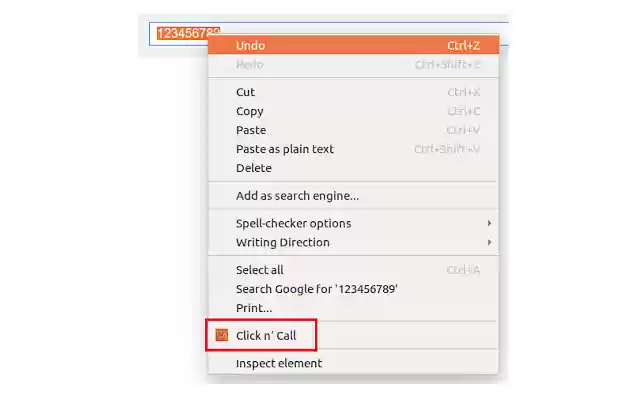 Click n Call from Chrome web store to be run with OffiDocs Chromium online Click n Call from Chrome web store to be run with OffiDocs Chromium online