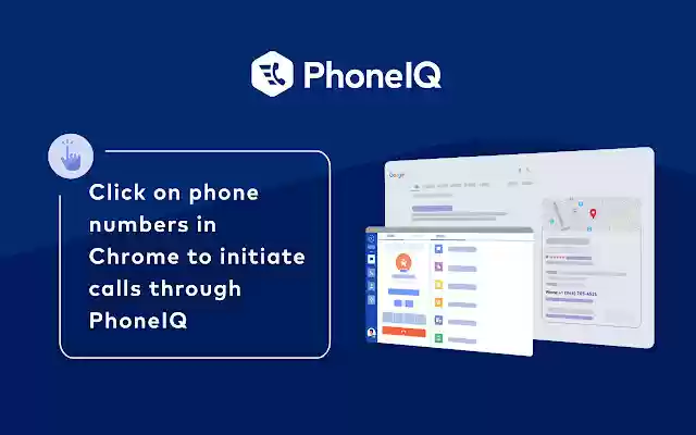 Click to Call by PhoneIQ  from Chrome web store to be run with OffiDocs Chromium online