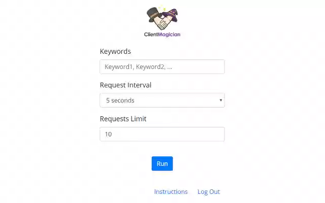 Client Magician  from Chrome web store to be run with OffiDocs Chromium online