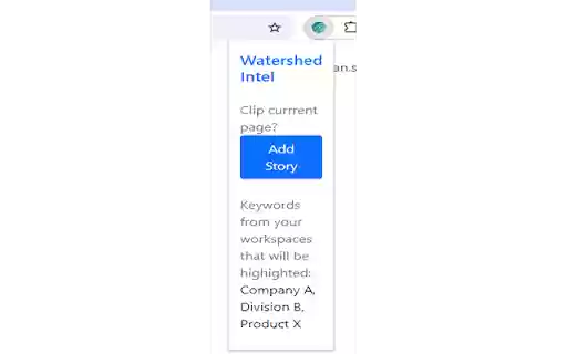Clip and Highlight | Watershed Intel  from Chrome web store to be run with OffiDocs Chromium online