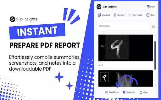 Clip Insights  from Chrome web store to be run with OffiDocs Chromium online