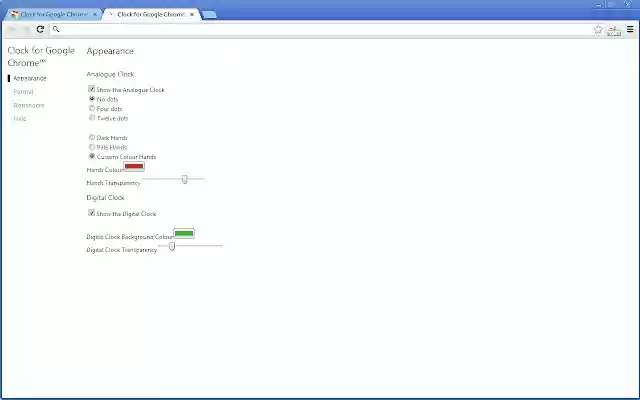 Clock for Google Chrome™  from Chrome web store to be run with OffiDocs Chromium online