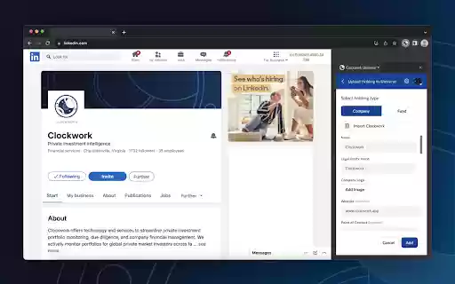 Clockwork Universe Extension  from Chrome web store to be run with OffiDocs Chromium online