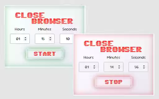 Close Browser Schedule the Shutdown of Your Tabs