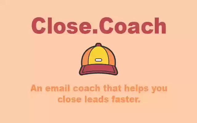 Close Coach  from Chrome web store to be run with OffiDocs Chromium online