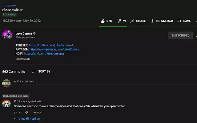 close twitter  from Chrome web store to be run with OffiDocs Chromium online