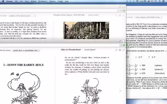 Cloud ePub Reader con Drive de Chrome web store para ejecutarse con OffiDocs Chromium en línea