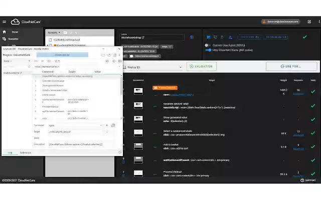 CloudNetCare for Selenium IDE  from Chrome web store to be run with OffiDocs Chromium online