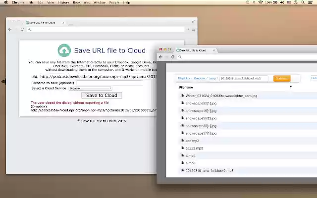Cloud Transfer, Save web file to Cloud from Chrome web store to be run with OffiDocs Chromium online Cloud Transfer, Save web file to Cloud from Chrome web store to be run with OffiDocs Chromium online