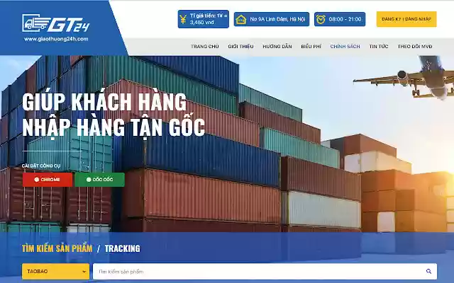 Công Cụ Đặt Hàng Của Giao Thương 24h  from Chrome web store to be run with OffiDocs Chromium online