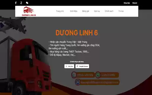 CÔNG CỤ ĐẶT HÀNG DƯƠNG LINH 6 LOGISTICS  from Chrome web store to be run with OffiDocs Chromium online