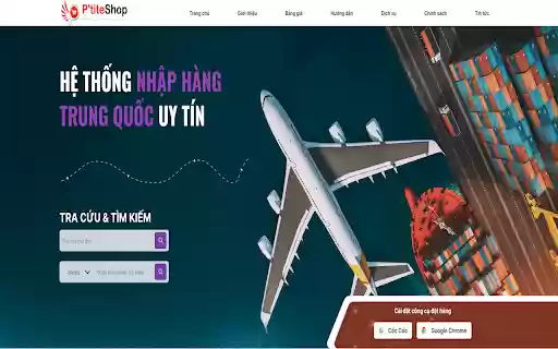 CÔNG CỤ ĐẶT HÀNG TRUNG QUỐC PTITE  from Chrome web store to be run with OffiDocs Chromium online