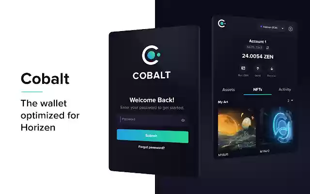 Cobalt  from Chrome web store to be run with OffiDocs Chromium online