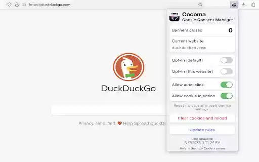 Cocoma Cookie Consent Manager from Chrome web store to be run with OffiDocs Chromium online Cocoma Cookie Consent Manager from Chrome web store to be run with OffiDocs Chromium online