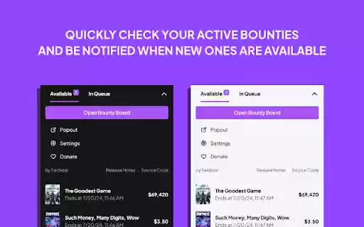 Coco: Twitch Bounty Companion  from Chrome web store to be run with OffiDocs Chromium online