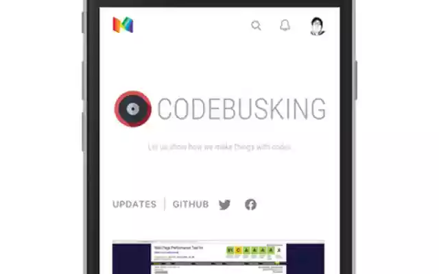 CODEBUSKING Readers Helper on the Medium  from Chrome web store to be run with OffiDocs Chromium online