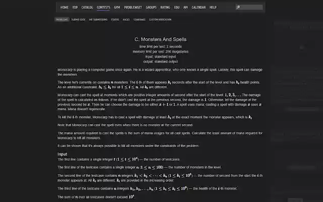 Codeforces Zen mode from Chrome web store to be run with OffiDocs Chromium online Codeforces Zen mode from Chrome web store to be run with OffiDocs Chromium online