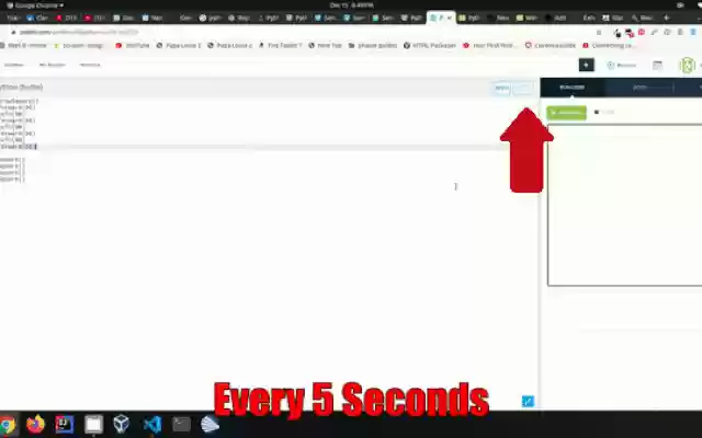 CodeHS Autosaver  from Chrome web store to be run with OffiDocs Chromium online