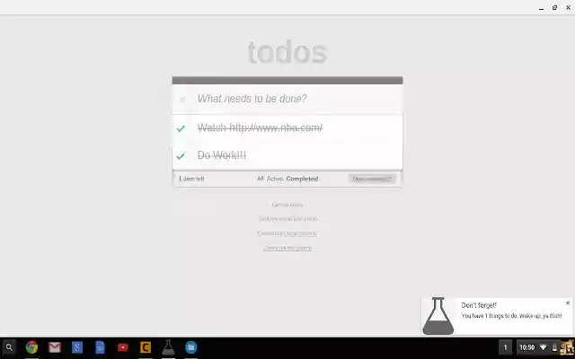 Codelab  from Chrome web store to be run with OffiDocs Chromium online