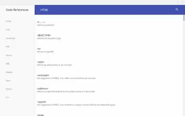 Code References from Chrome web store to be run with OffiDocs Chromium online Code References from Chrome web store to be run with OffiDocs Chromium online