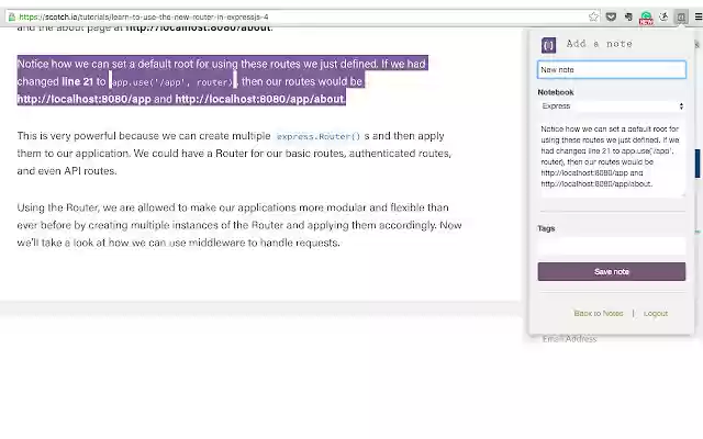 Coder Notes  from Chrome web store to be run with OffiDocs Chromium online