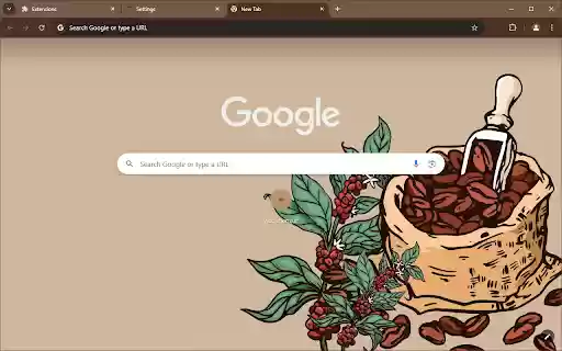 Coffee Bag Floral  from Chrome web store to be run with OffiDocs Chromium online