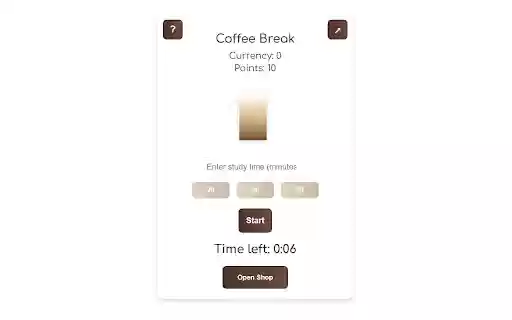 Coffee Break  from Chrome web store to be run with OffiDocs Chromium online