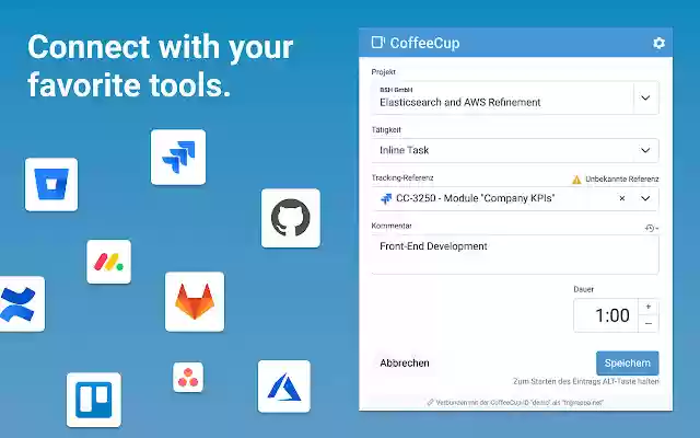 CoffeeCup Extension  from Chrome web store to be run with OffiDocs Chromium online