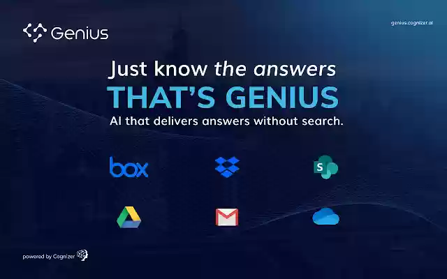 Cognizer Genius from Chrome web store to be run with OffiDocs Chromium online Cognizer Genius from Chrome web store to be run with OffiDocs Chromium online