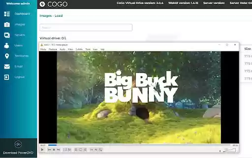 Cogo Virtual Drive  from Chrome web store to be run with OffiDocs Chromium online