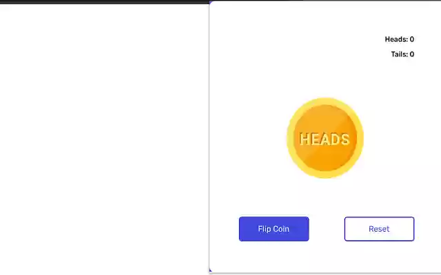 CoinFlip  from Chrome web store to be run with OffiDocs Chromium online